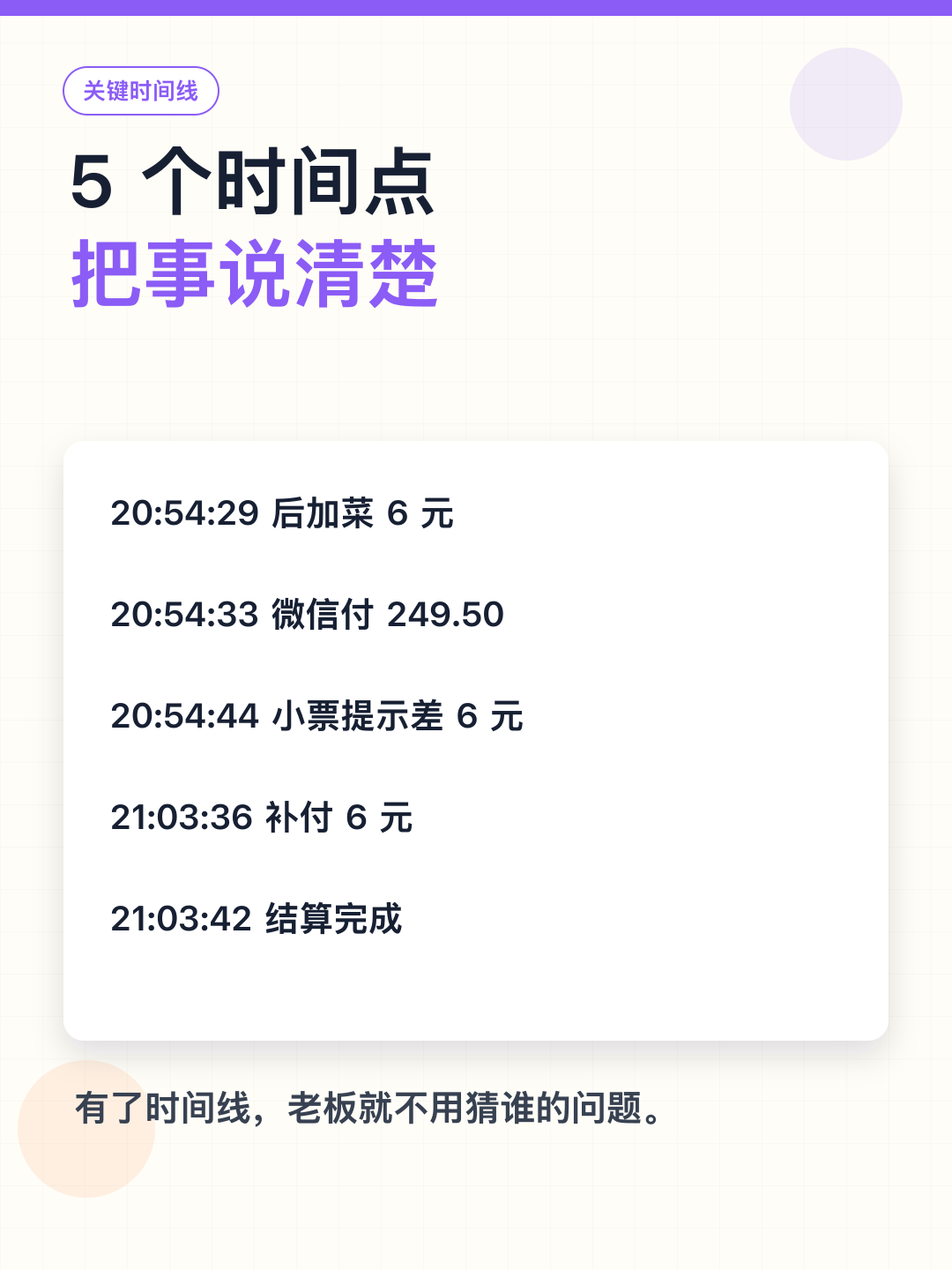 客人催结账账却对不上 — 图5
