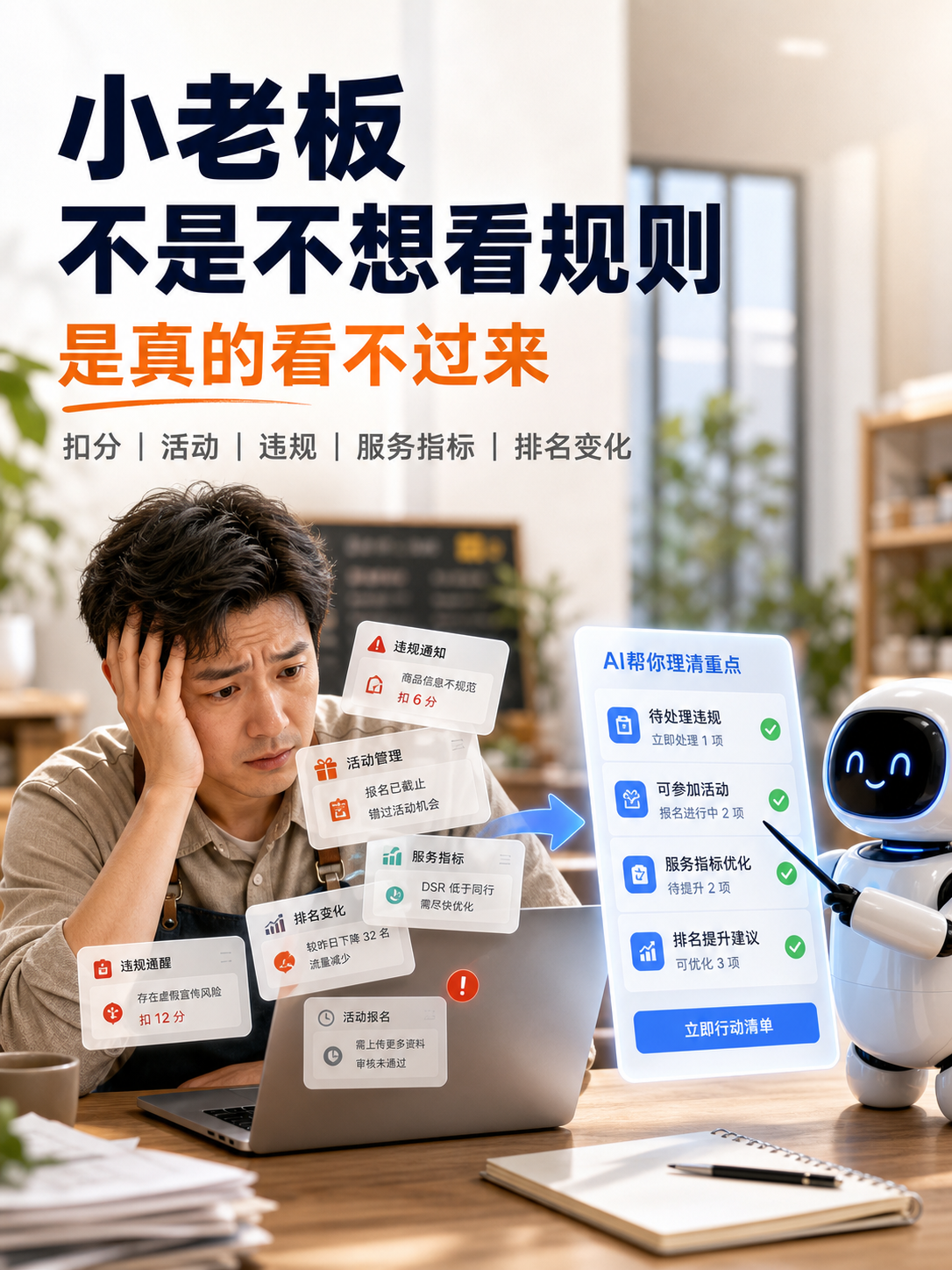 平台规则太长AI先翻译