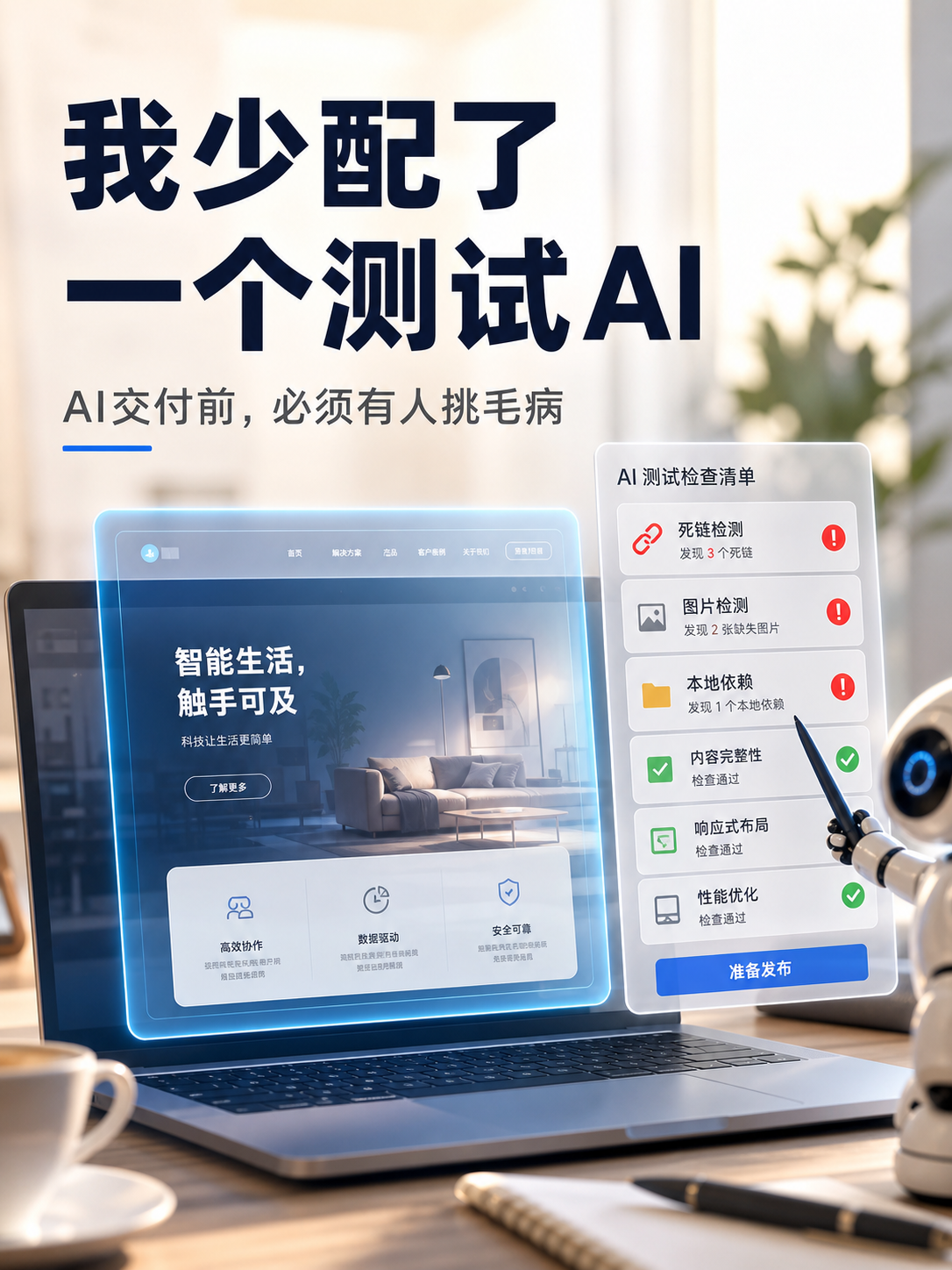 我少配了一个测试AI